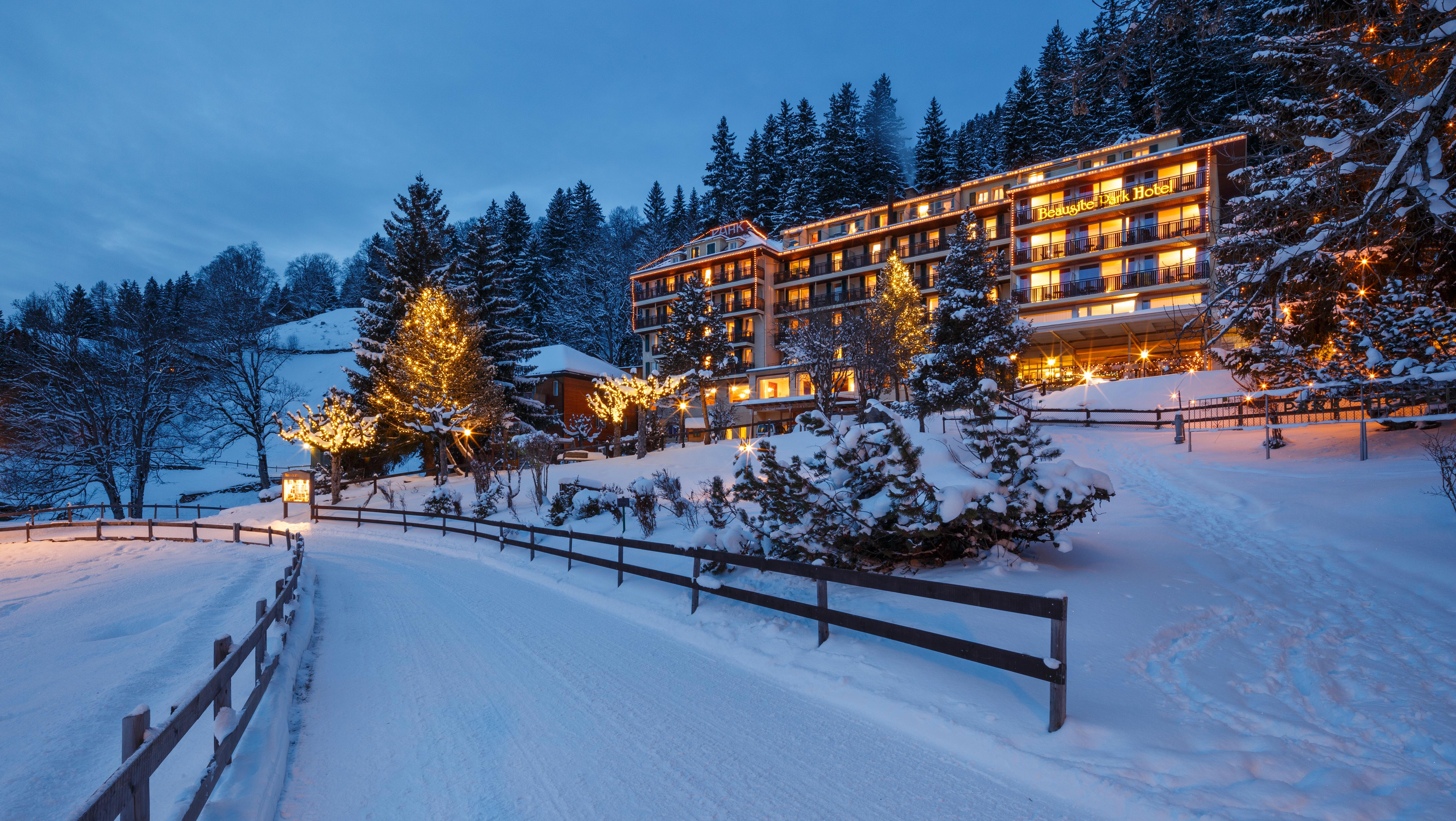 Beausite Park Hotel & Spa Wengen Exterior photo